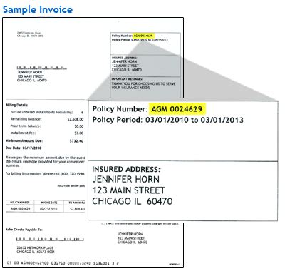 my assurant policy pay bill.